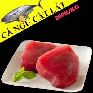 Cá ngừ cắt lát